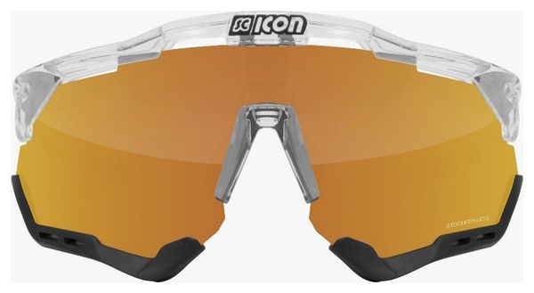Lunettes SCICON Aeroshade XL Cristal Brillant / Bronze Miroir