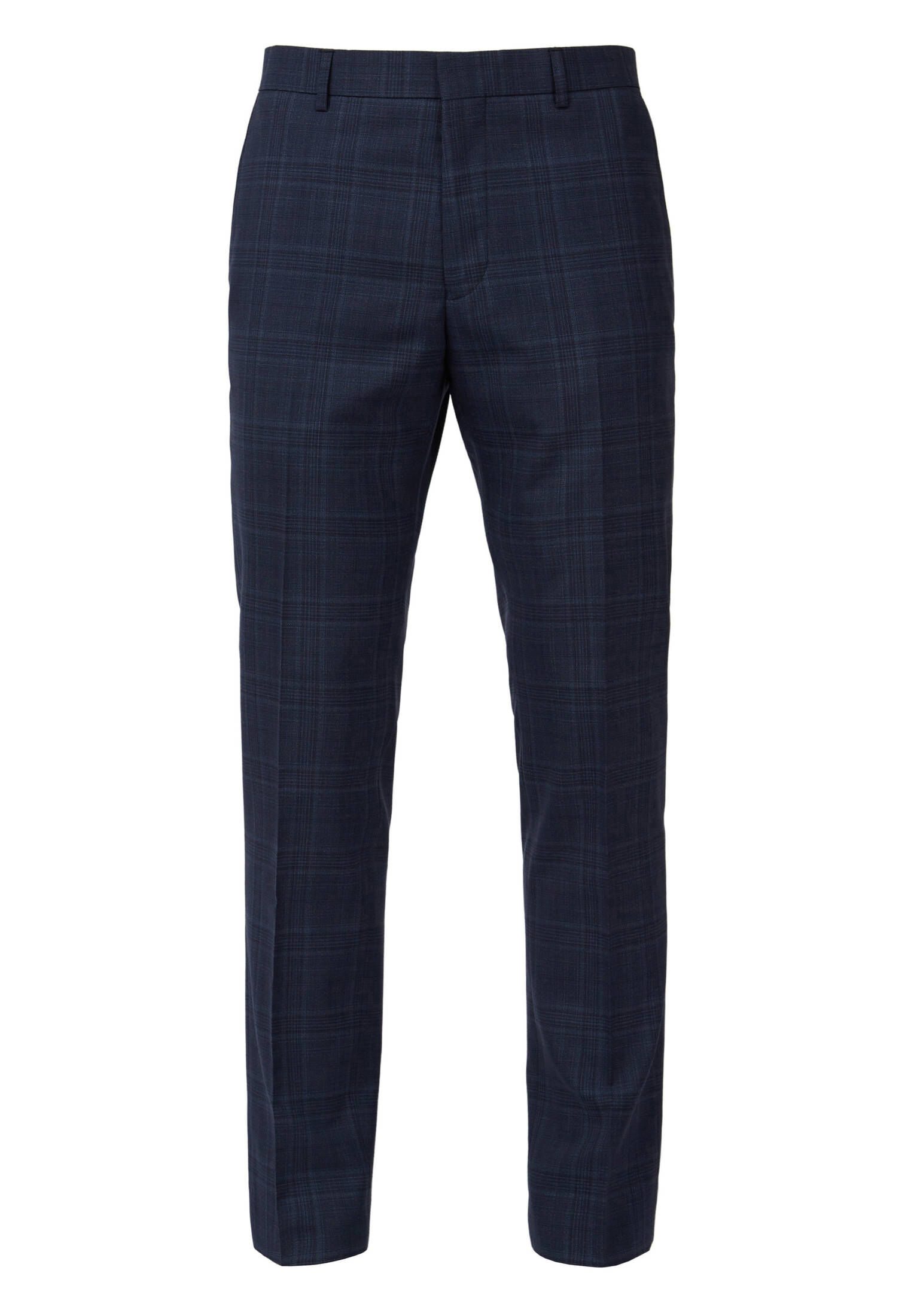 Ted Baker| Herren Anzughose Navy Tonal Check