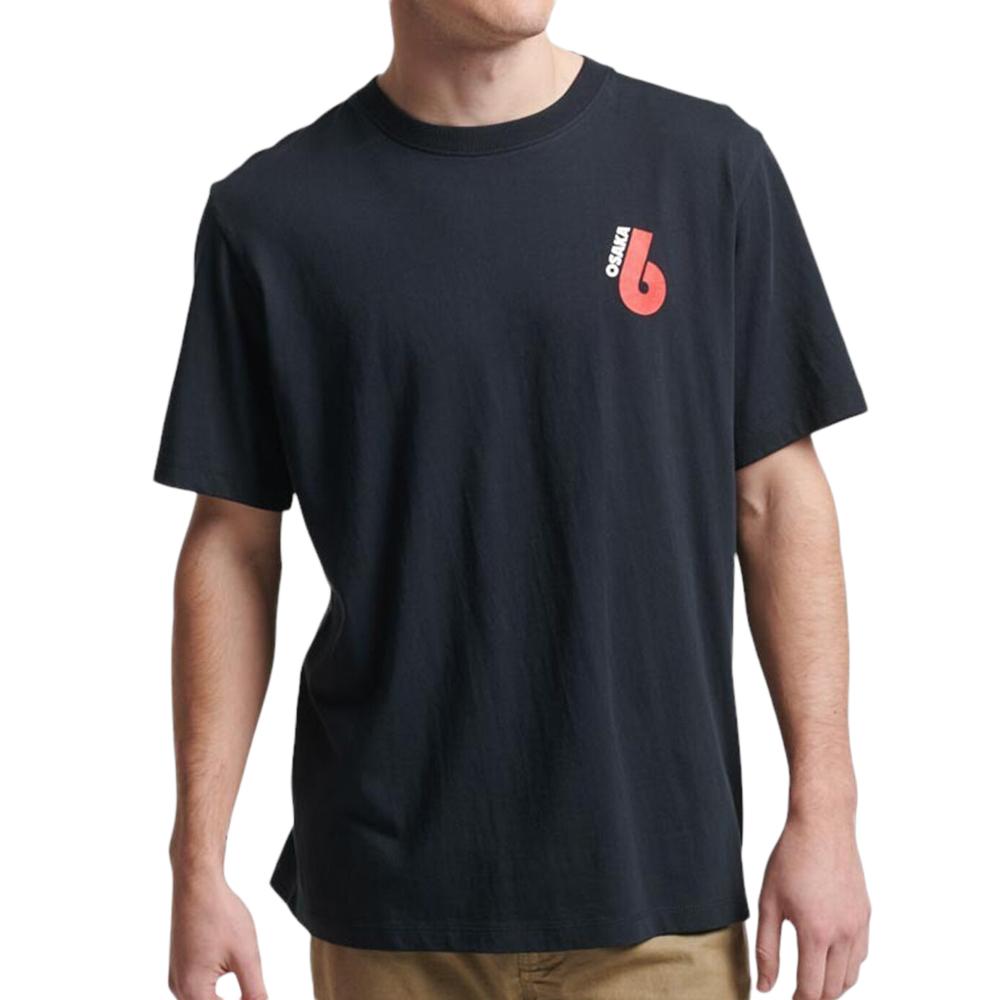 Superdry T-shirt Marine Homme Superdry Osaka Graphic