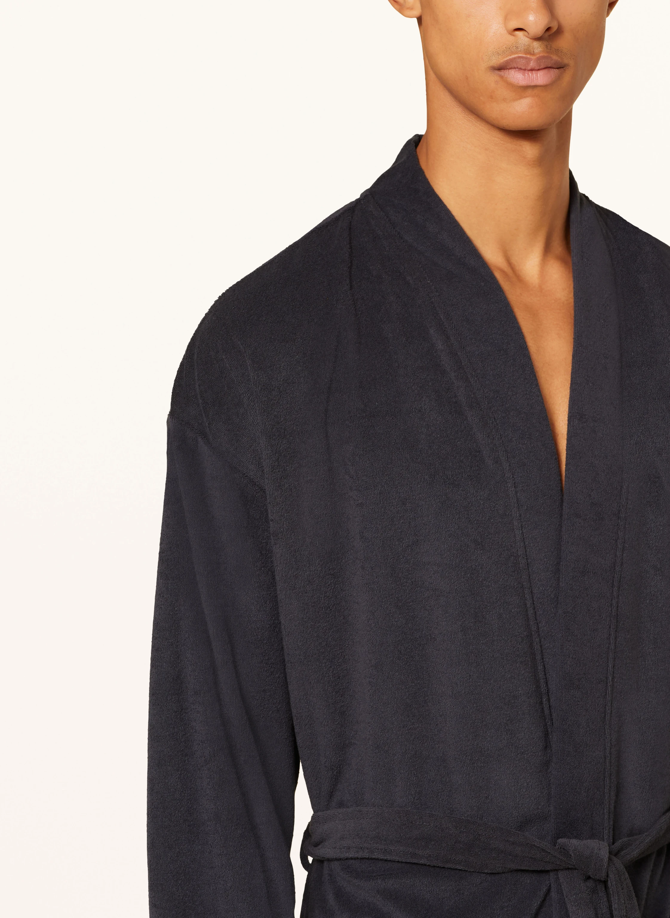 SCHIESSER Herren-Bademantel FEATHER TERRY