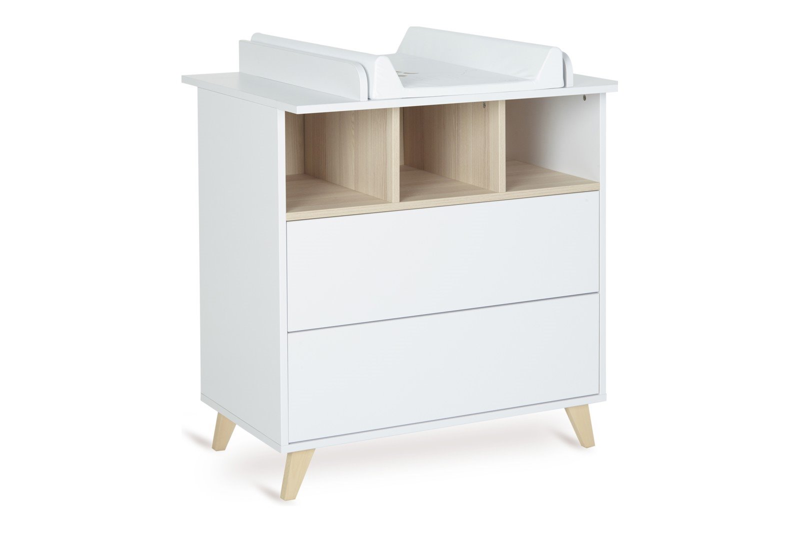 Loft Stelletopp Stelletopp i melamin til Loft kommode. Hvit.