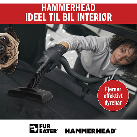 Fureater Hammerhead dyrehårsmundstykke til støvsuger