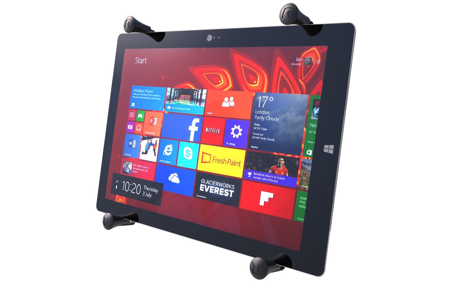 Tablet-Halterung Universal X-Grip RAM-HOL-UN11U<br>Universal Tablethalterung, Top