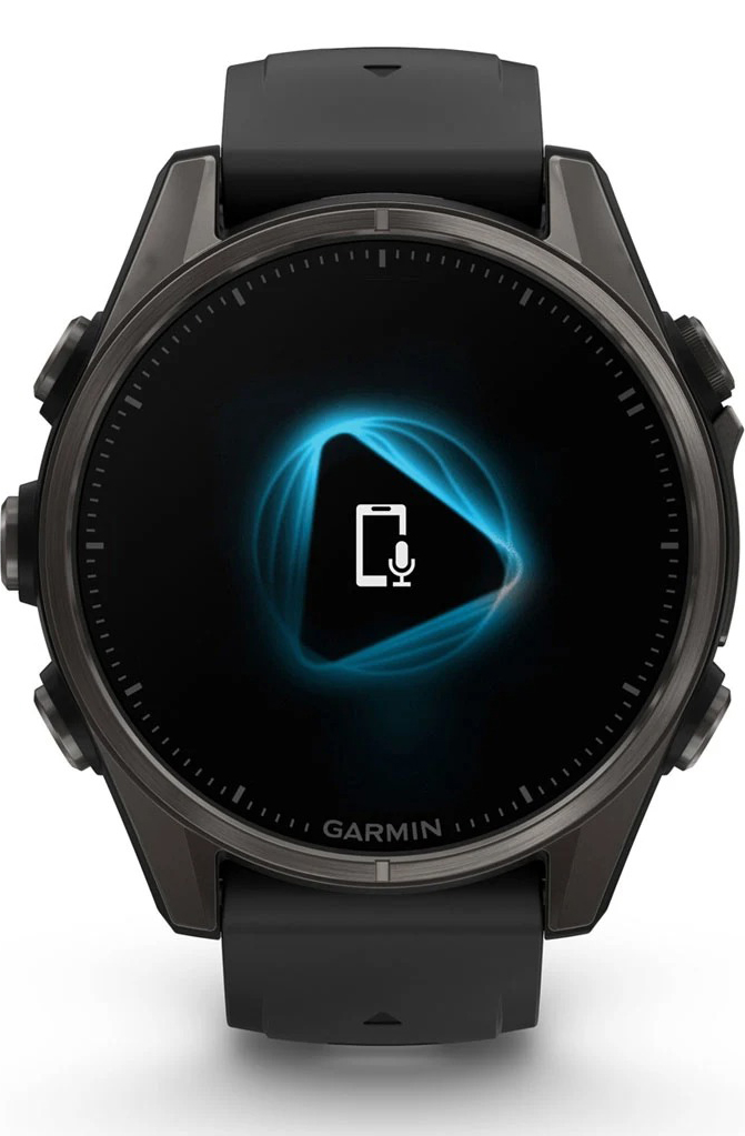 Fenix 8 - AMOLED Sapphire - 43mm Carbon Grey Titanium/Black/Pebble Grey