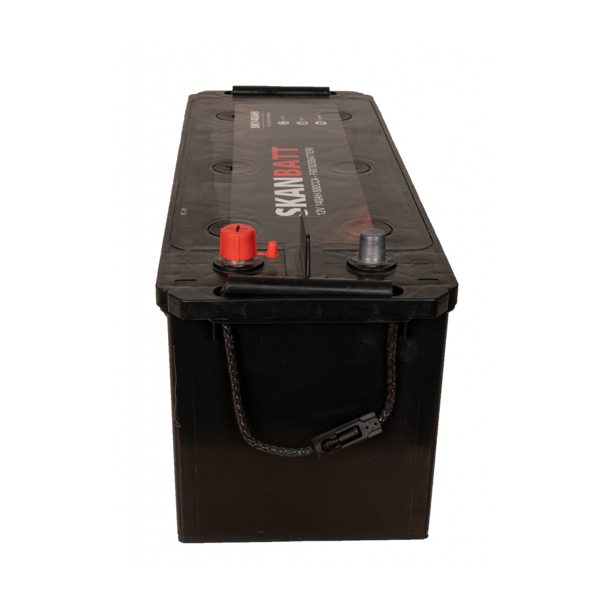 SKANBATT Fritidsbatteri 12V 140AH 800CCA (513x189x203/223mm) +venstre