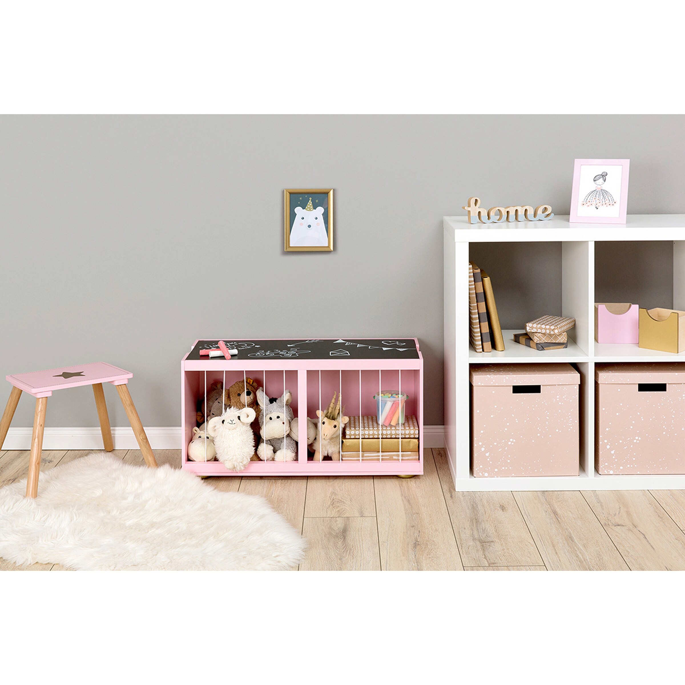 MUSTERKIND Truhe Tilia rose/gold