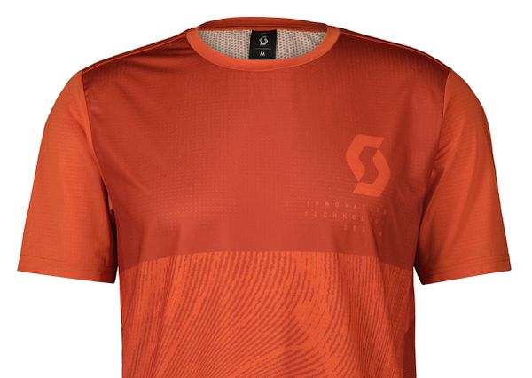 TRAIL VERTIC Herren-Kurzarmshirt  braze orange  S