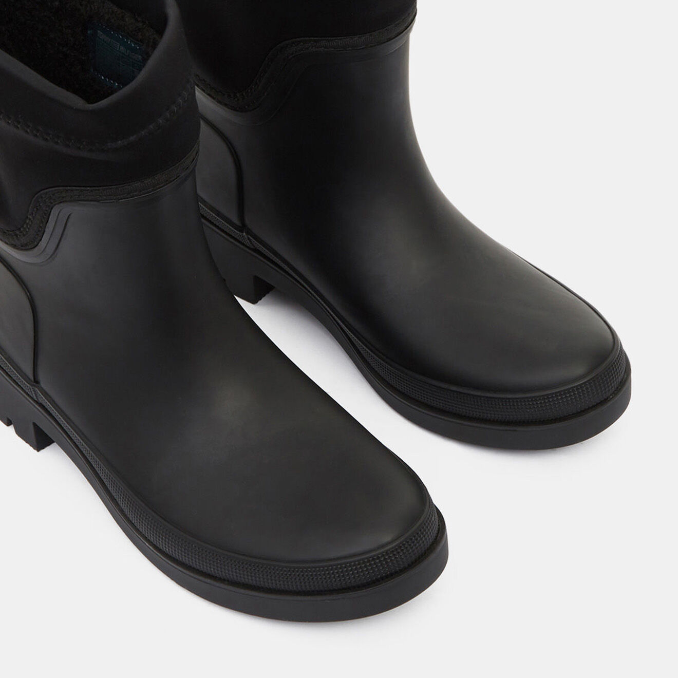 Tommy Hilfiger Boots en Caoutchouc Rainboot doublure polaire noires