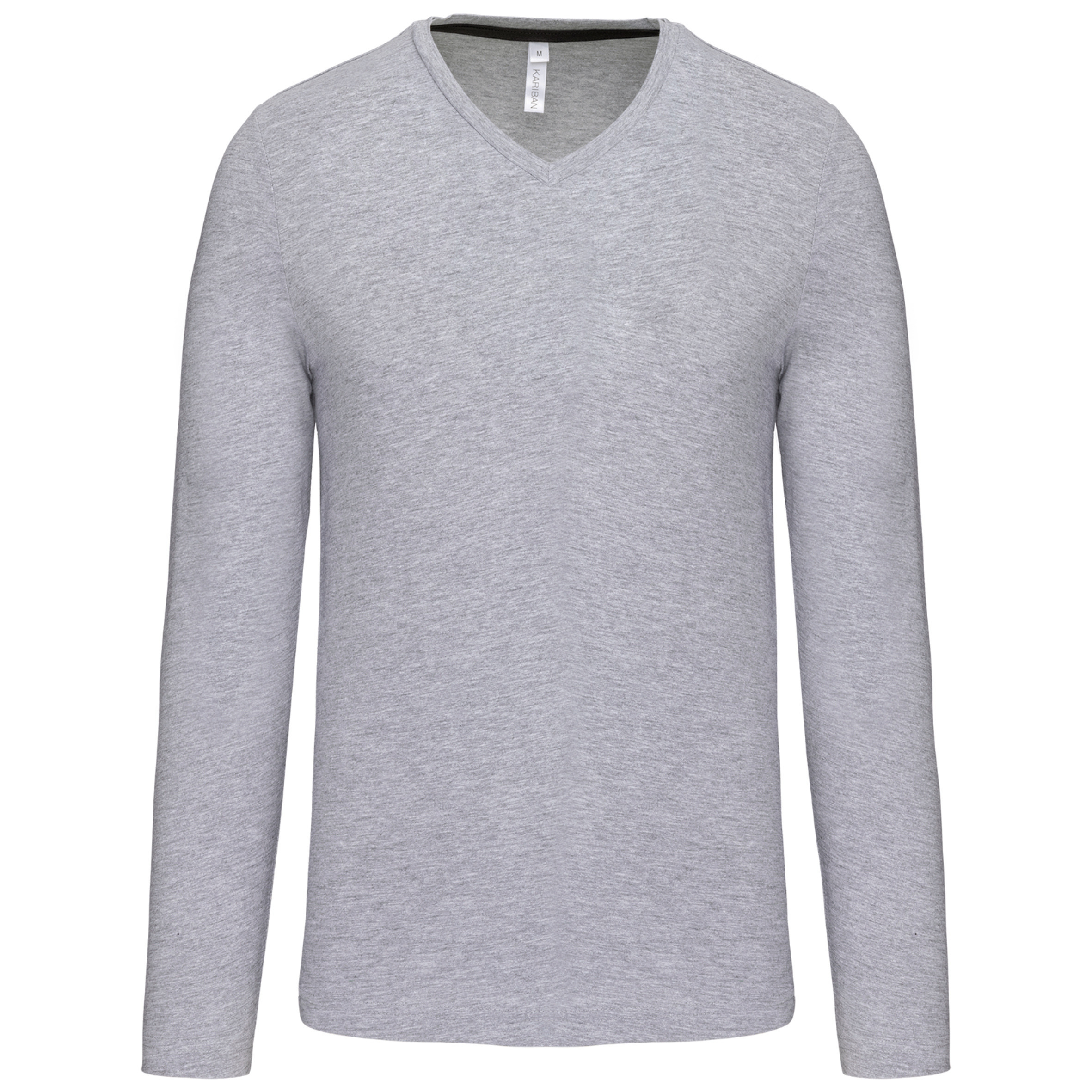 Kariban K358 - T-SHIRT COL V MANCHES LONGUES