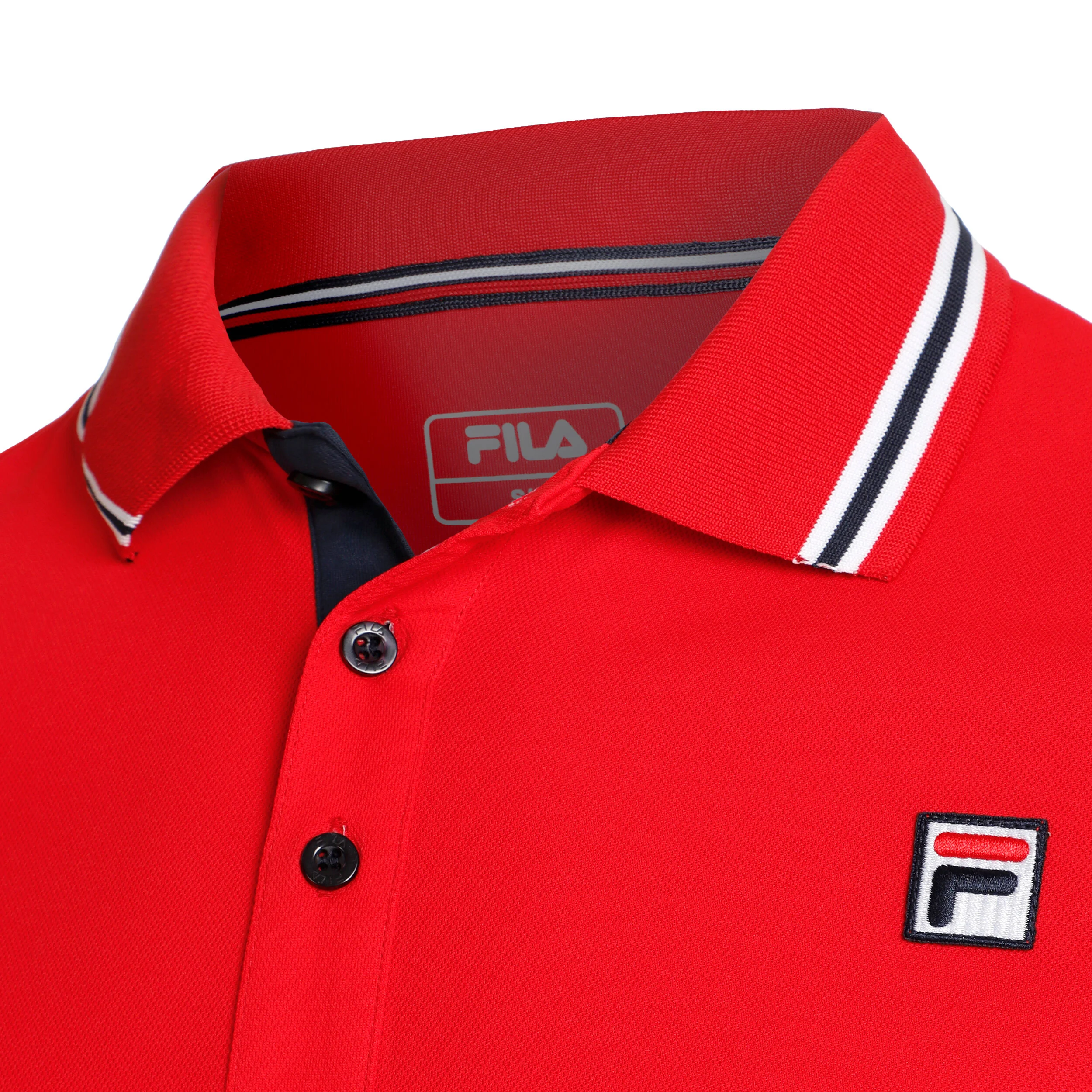 Fila Piro Polo Hommes - Rouge , Blanc