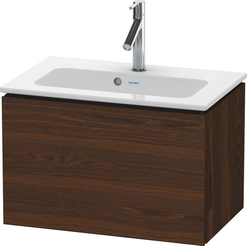 Duravit L-Cube ijdelheidseenheid aan de wand opgehangen Compact, 1 lade, breedte: 620mm, voor Me by Starck 234263, LC615606969
