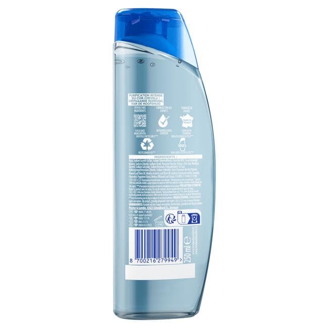 Head & Shoulders Pure Intense Kalmeert Jeuk Anti-roos Shampoo 250 ML