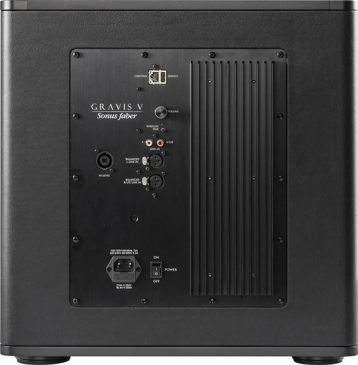 Sonus Faber Gravis V Noir Caissons de basses