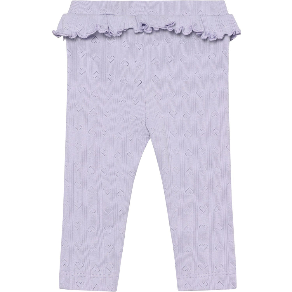 Køb En Fant Purple Heather Leggings Pointelle