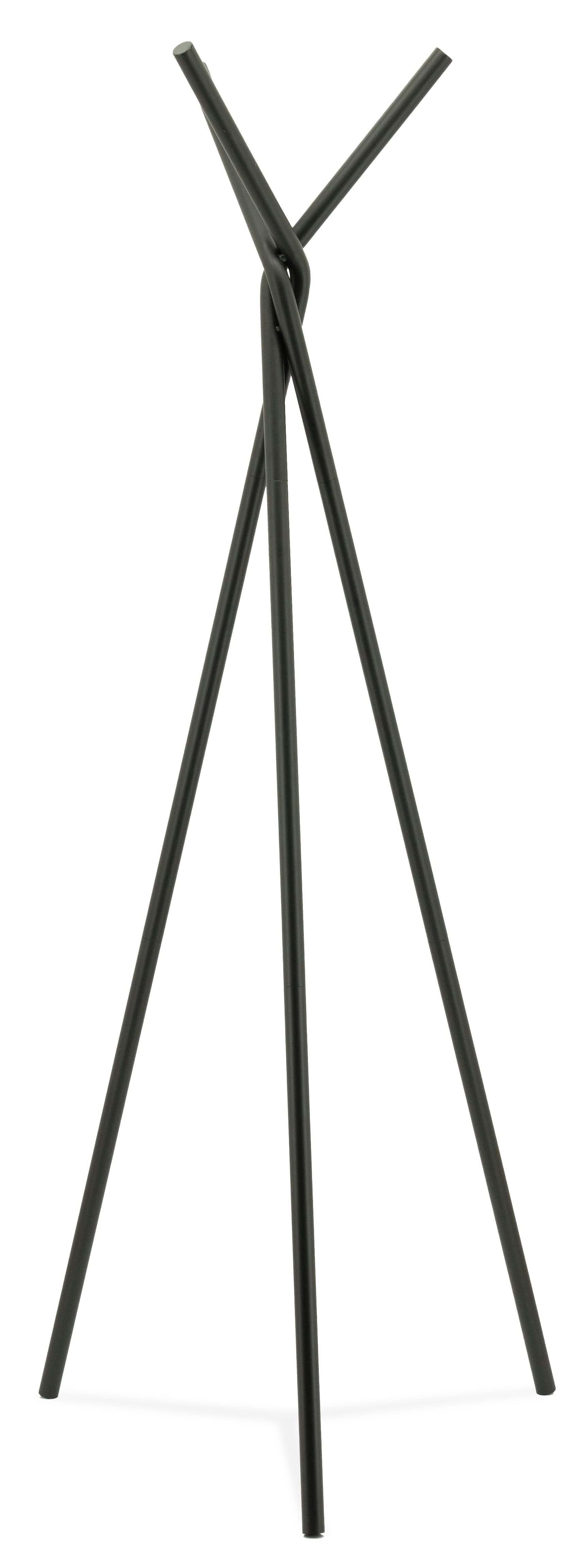 Kapstok 250051 black Matto B67 x D60 x H160 cm