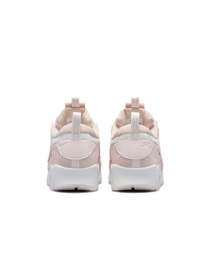 Chaussures Nike Air Max 90 Blanc & Rose pour femme