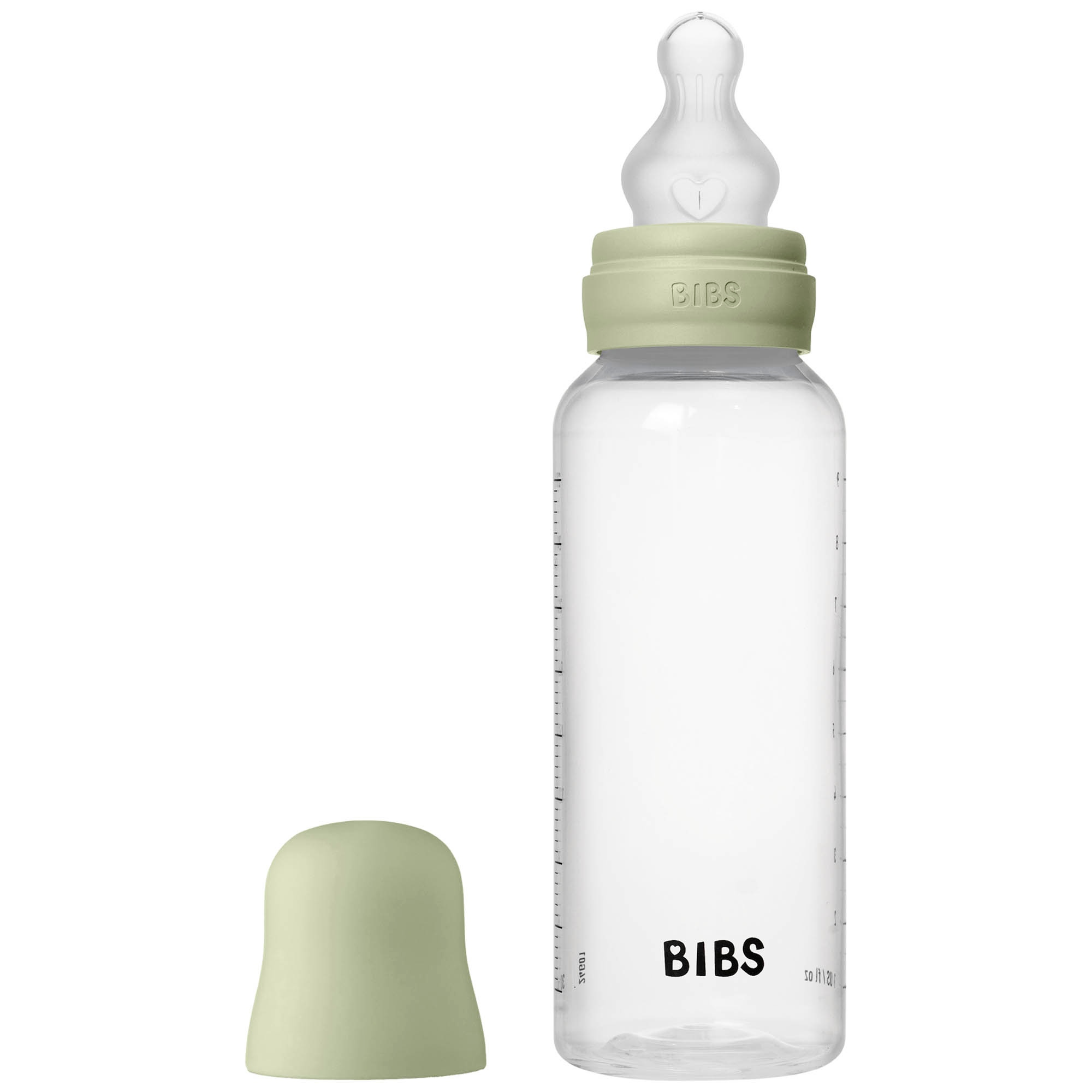 Bibs babyfles met siliconen speen - medium flow 270ml - flesjes - Prénatal