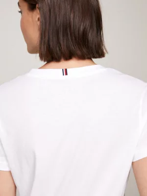 Camiseta Heritage com decote em V