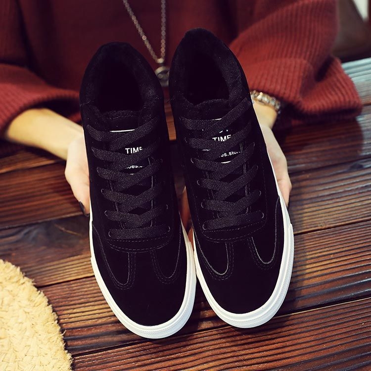 Solejoy - Hoge sneakers met veters van imitatiesuède