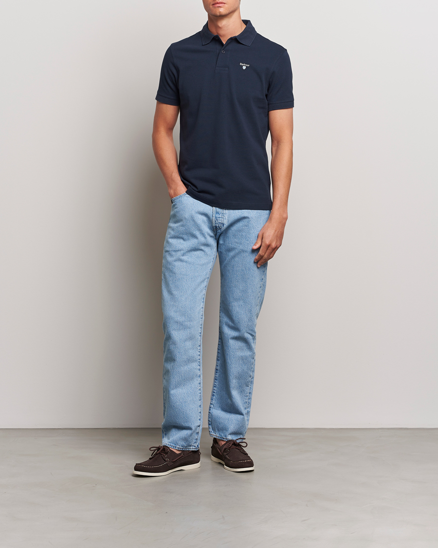 Barbour Lifestyle Sports Polo New Navy