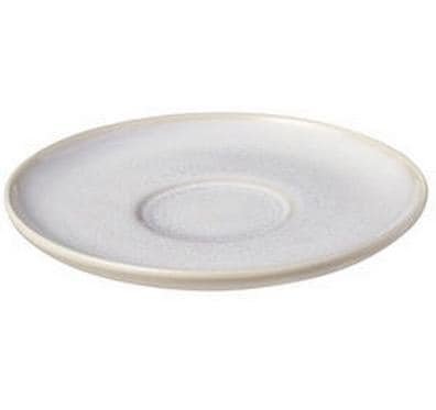 Unterteller Crafted Cotton Ø 15 cm, 6 Stück,WeissKaffee-Untertasse