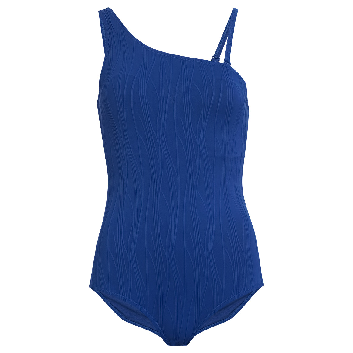 Gina Benotti Damen Badeanzug mit Struktur-Muster blau