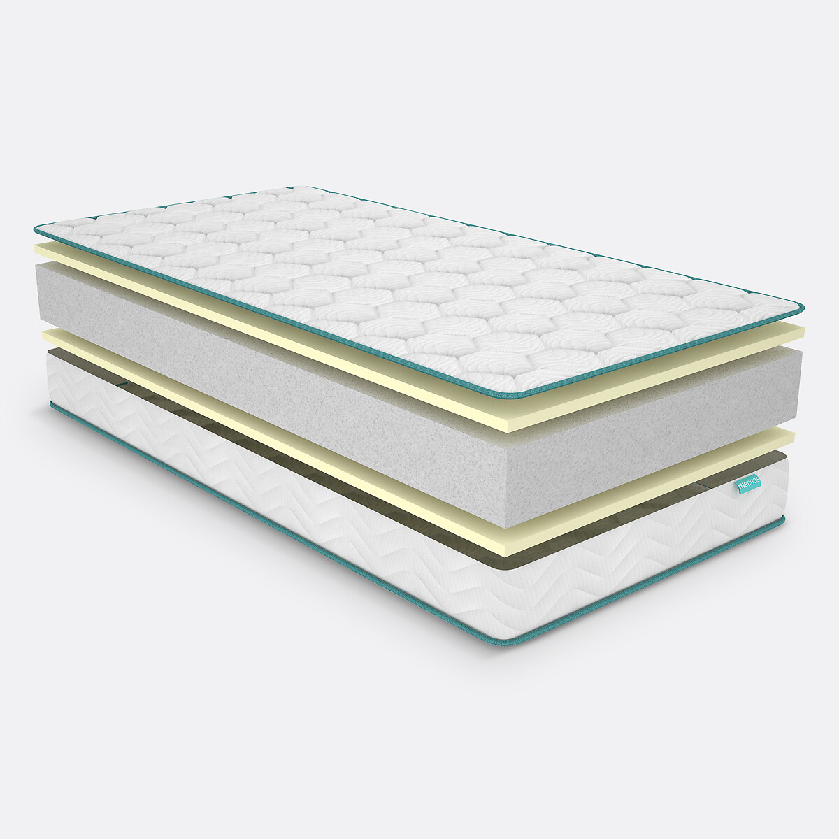 MERINOS<br>Colchão de espuma para adolescentes, entregue enrolado, Positive Lit
