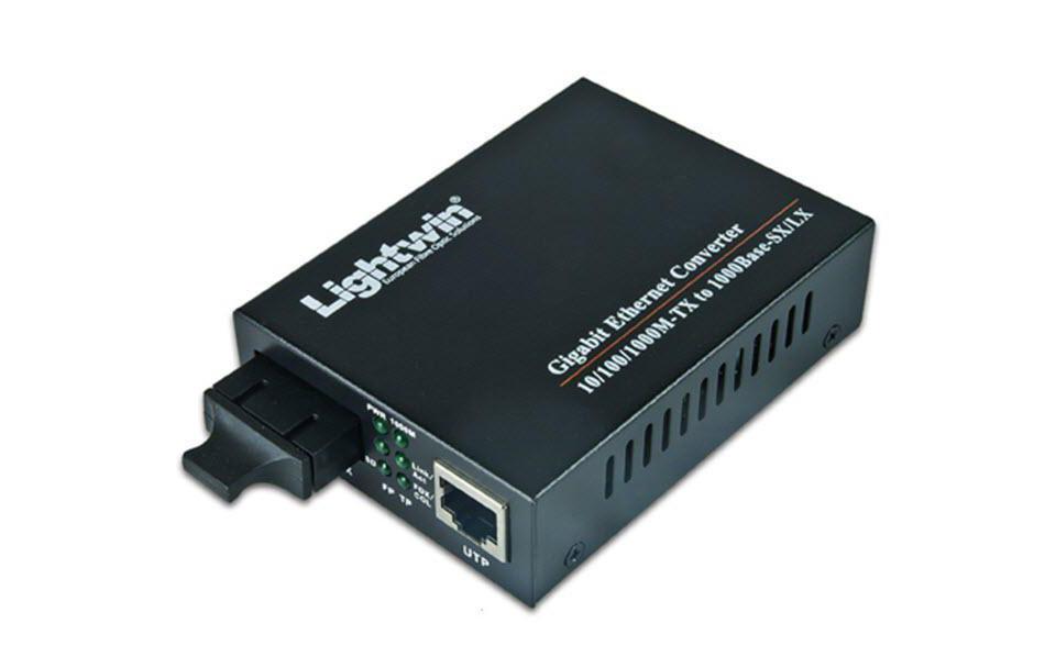 Medienkonverter LWC 10/100/1000 MM SCMedienkonverter mit SC-Stecker