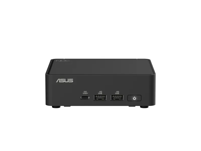 ASUS NUC 15 Pro Slim Kit RNUC15CRKI300002 - Barebone - mini PC 1 x Core 3 100U / op til 4.7 GHz - RAM 0 GB - Intel Graphics - IEEE 802.11ax (Wi-Fi 6), IEEE 802.11be (Wi-Fi 7), Bluetooth 5.4 - sort