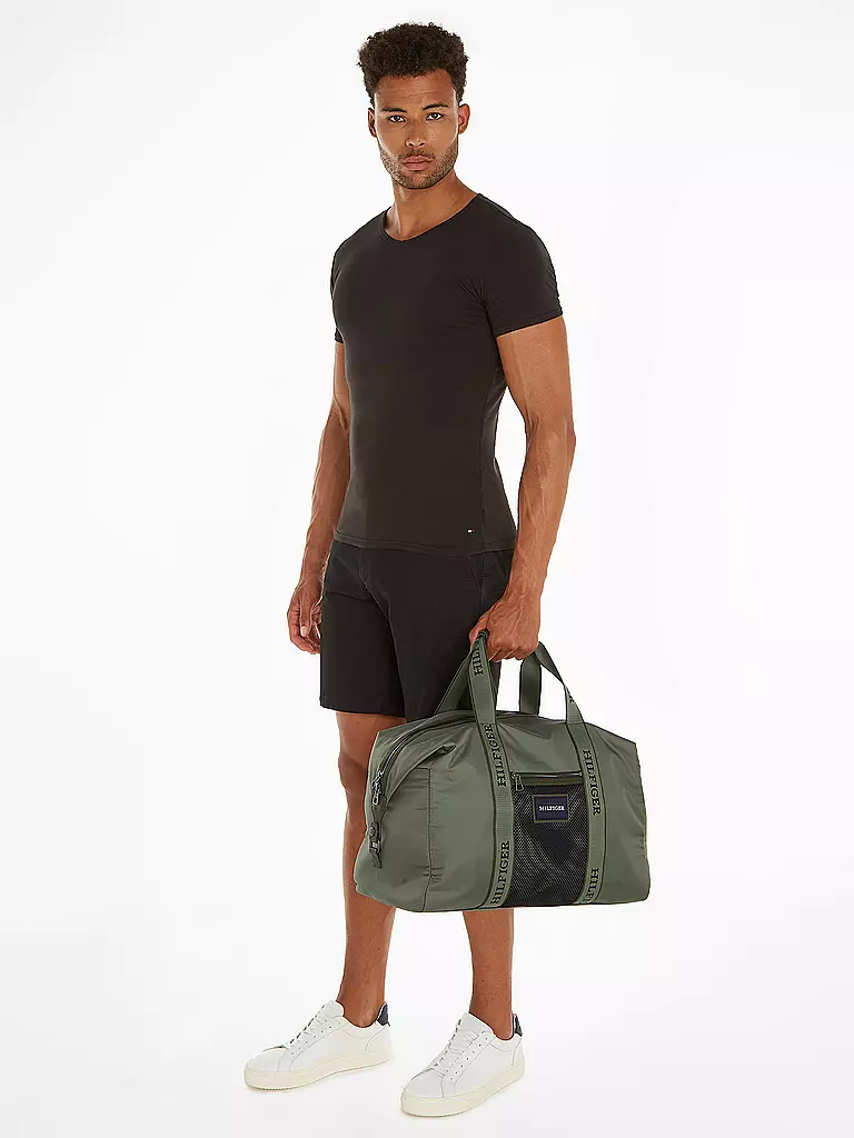 TOMMY HILFIGER Tasche - Weekender TH SUMMER DUFFLE olive