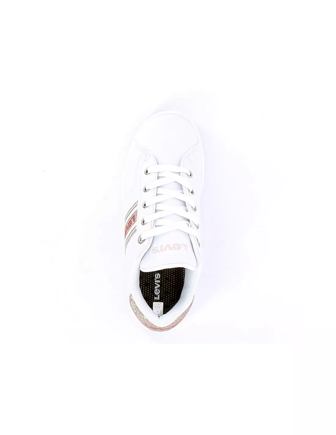 LEVIS BRANDON LACE - Baskets Blancrose