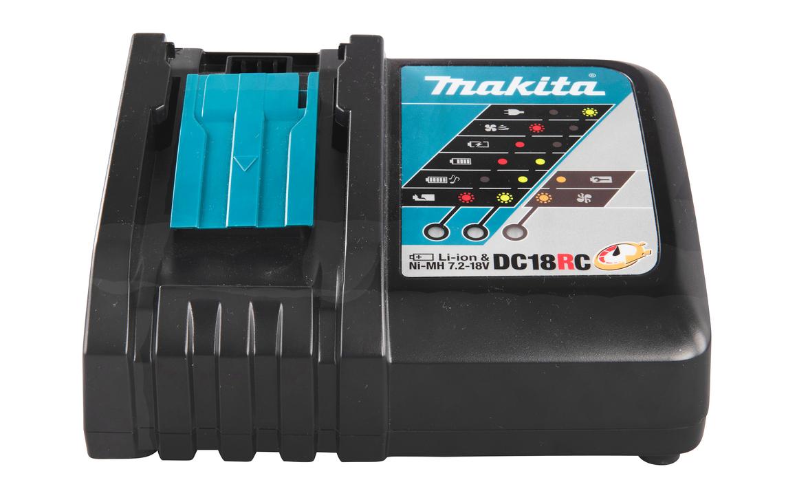 Power Source-Kit 18 V LXT Ladegerät + 2x 18 V 5Ah Akku<br>Schnellladegerät DC18RC mit zwei BL1850B 90 Wh Akkus