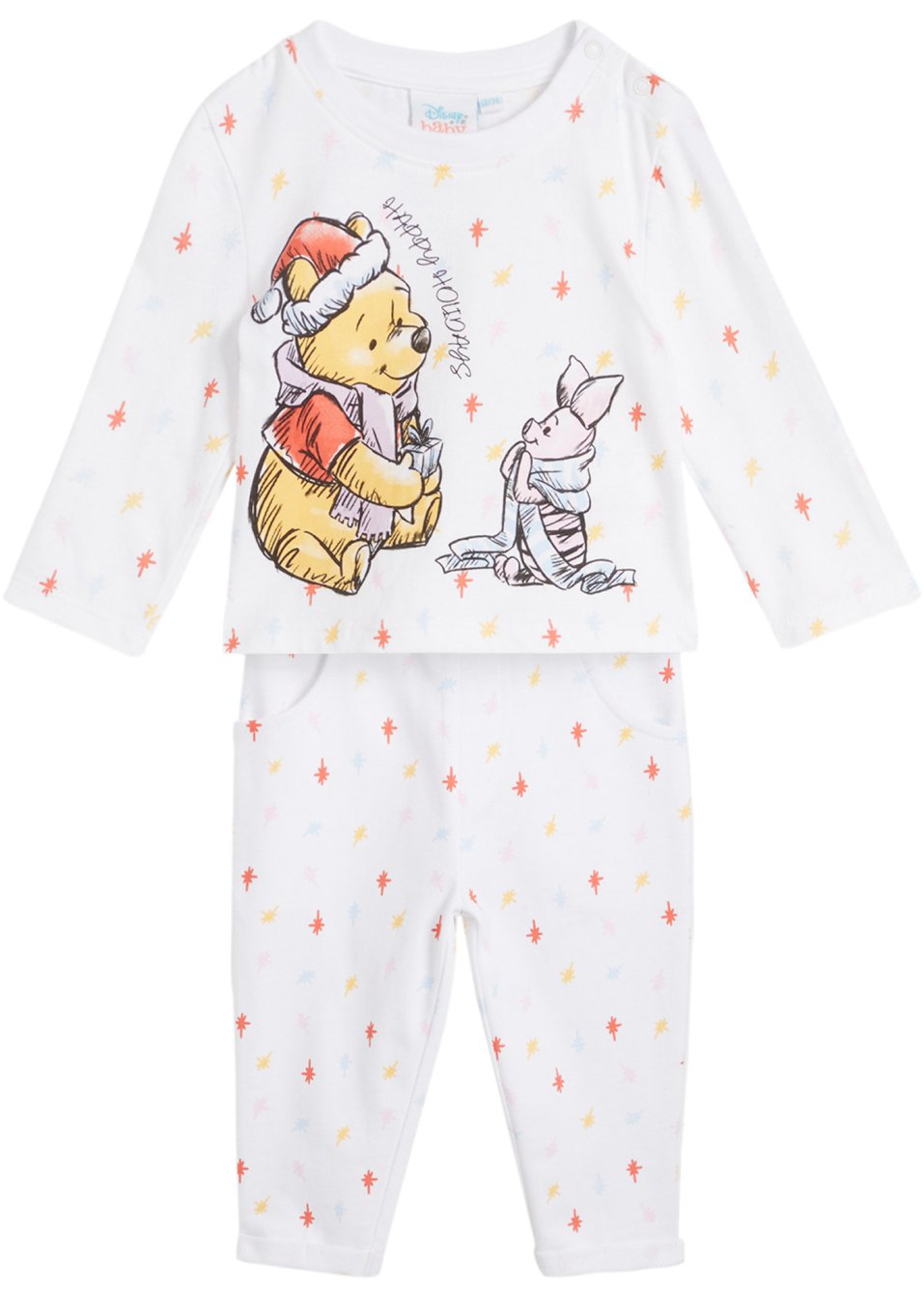 T-shirt bébé  Winnie l'Ourson et pantalon sweat (Ens. 2 pces.)
