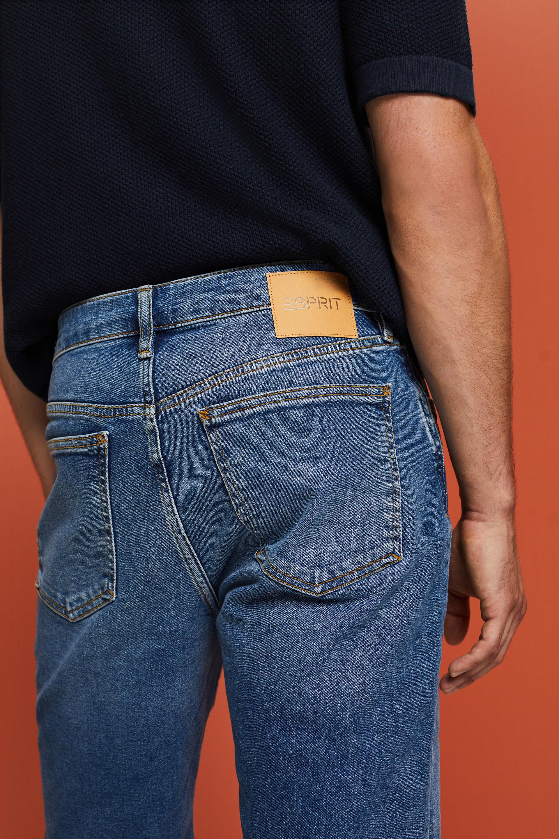 Short en jean décontracté de coupe Slim Fit
