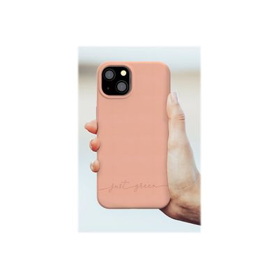 Just Green - coque de protection pour Iphone 13 - corail