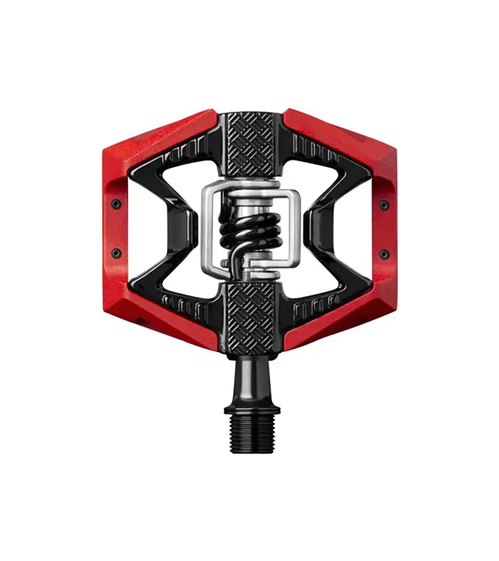 Crankbrothers Double Shot 3 MTB Pedalen Rood/Zwart