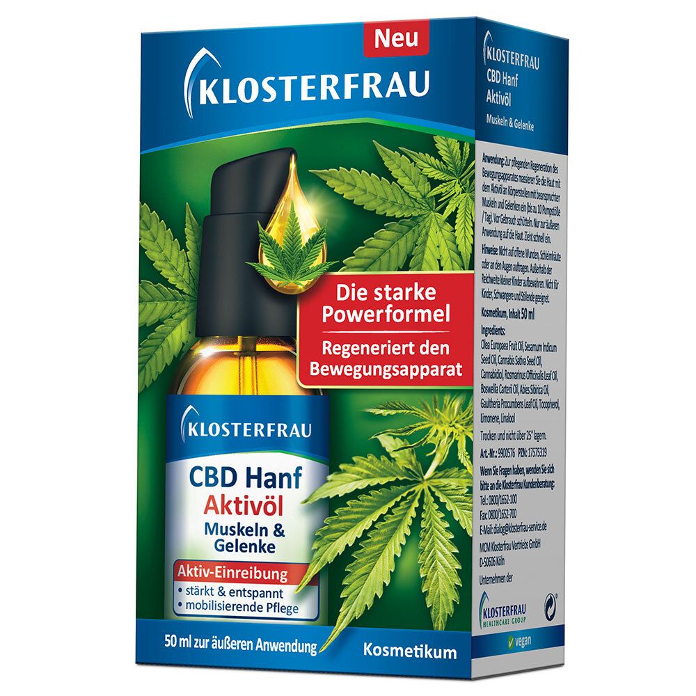 KLOSTERFRAU CBD Hanf Aktivöl