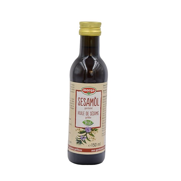 MORGA Sesamöl kaltgepresst<br>1.5 dl, Flasche, Bio