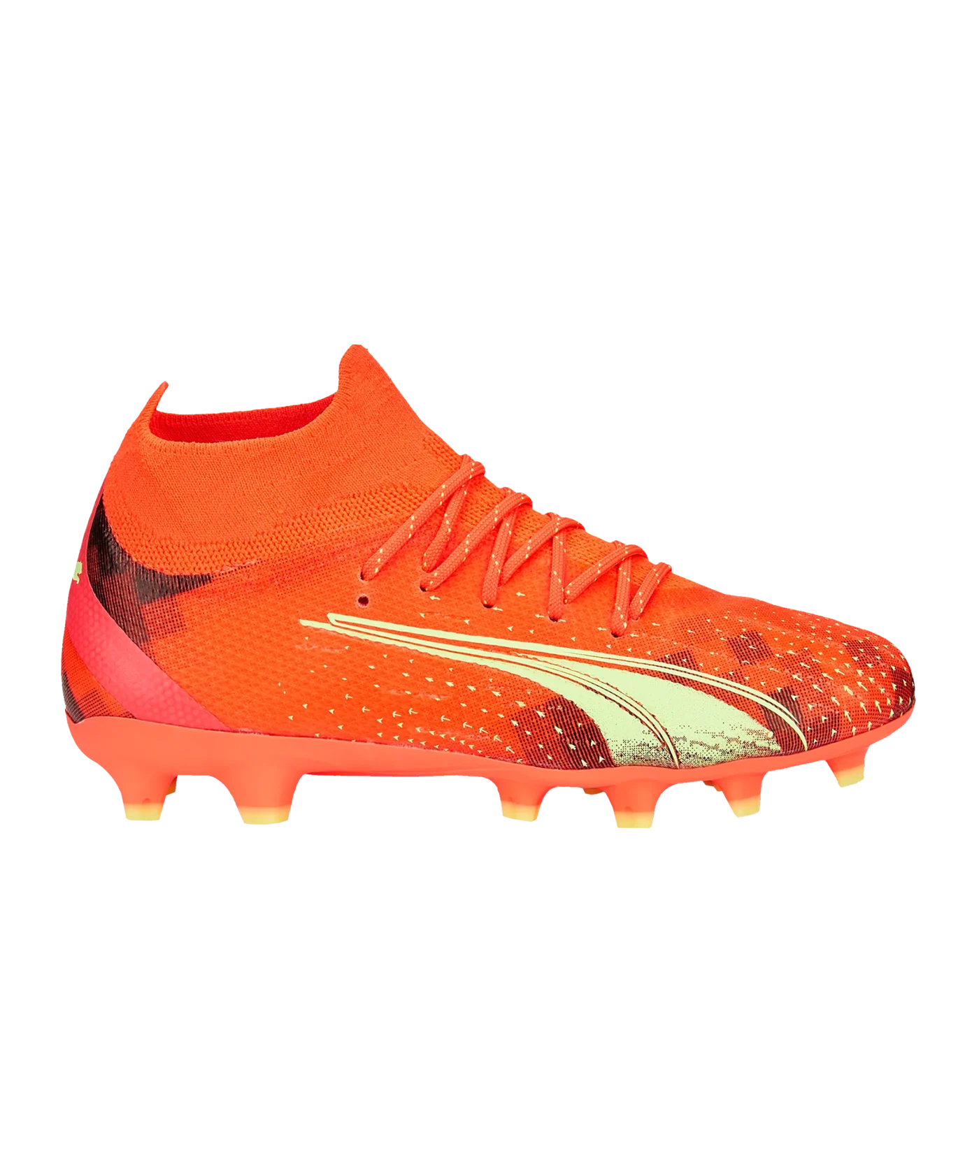 PUMA ULTRA Pro FG/AG Fearless Jr Kids Orange F03