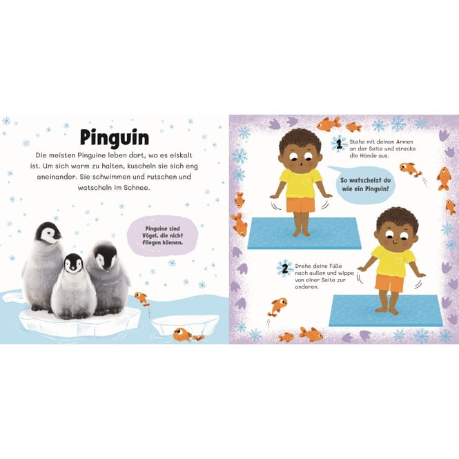 Turnen für Minis - Wir bewegen uns wie Löwe, Ente und Pinguin