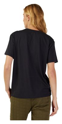 T-Shirt Manches Courtes Fox Head Femme Noir / Rose