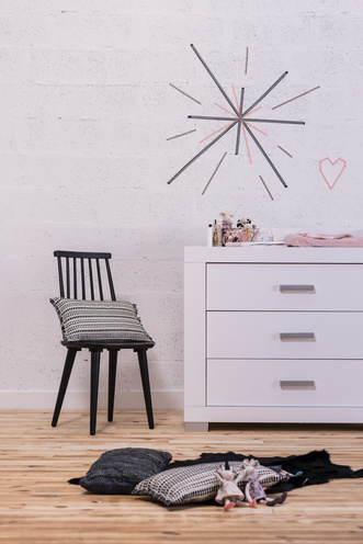 Chambre DUO lit 70x140 commode HAUKE - YUNY BY PAIDI