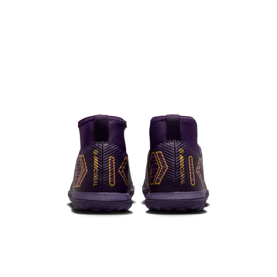 Nike Mercurial Superfly 10 Club TF Mbappé Personal Edition - Violet/Blanc Enfant