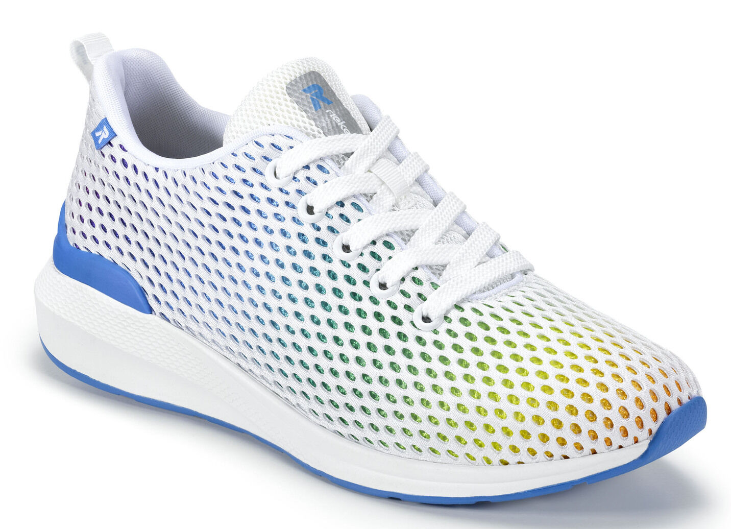 Rieker Sneaker mit Regenbogen-Farbverlauf