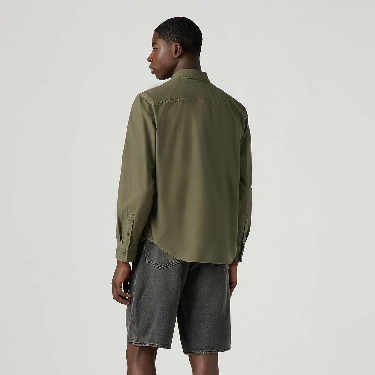 LEVI'S<br>Bainha com botão kraag Oxford relaxado