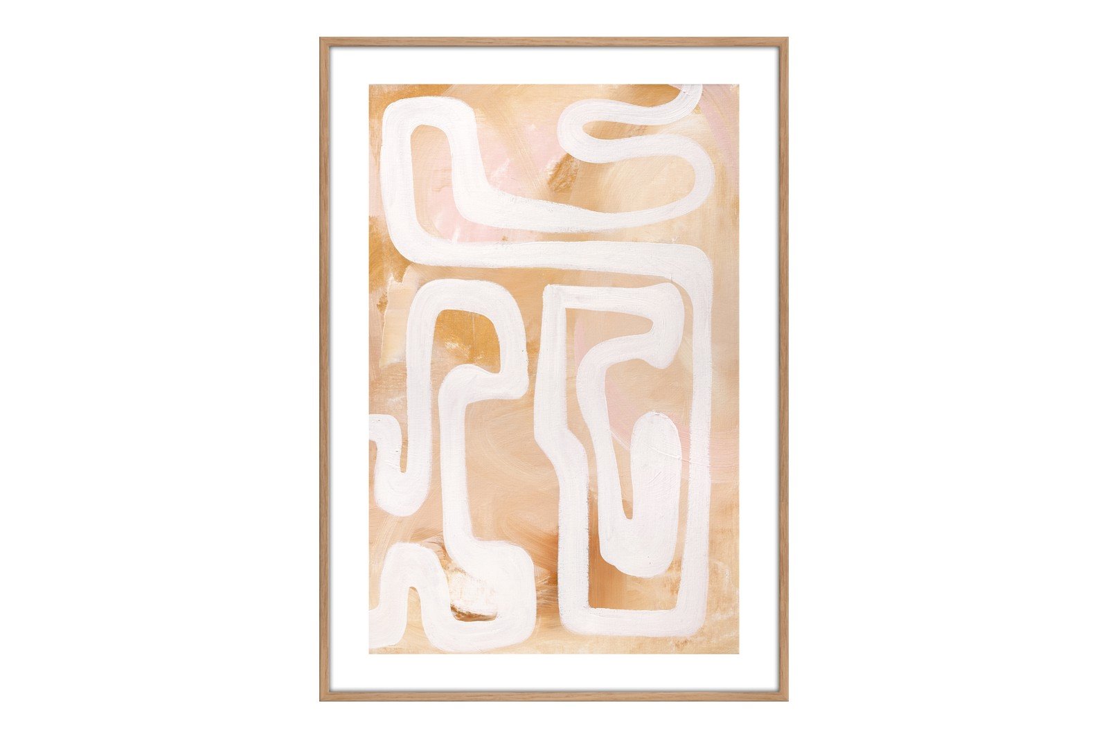 Blank 70x100 cm Oak Frame