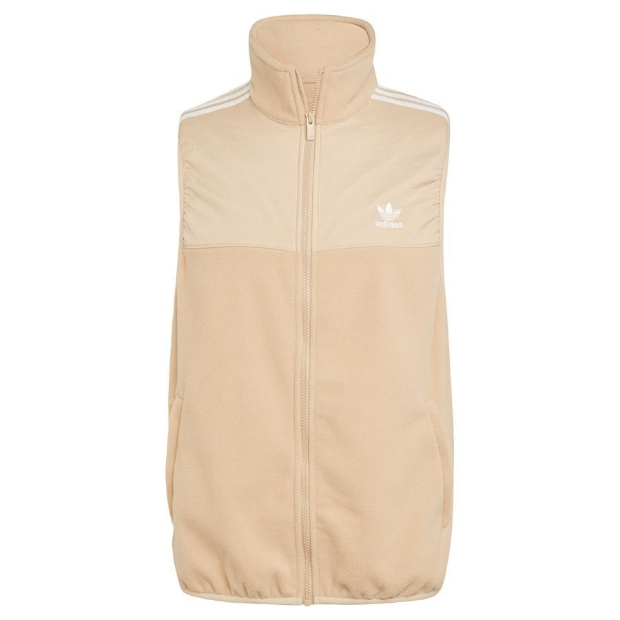 Adidas Original Veste sans manches micro-polaire Adicolor 3 bandes