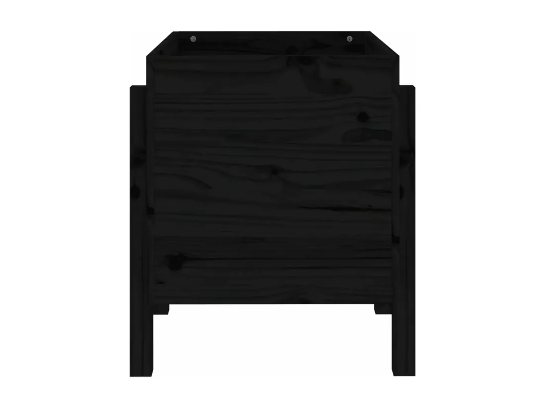 Jardinière bac lit surélevé bois marron 62 x 50 x 57 cm 02_0037764