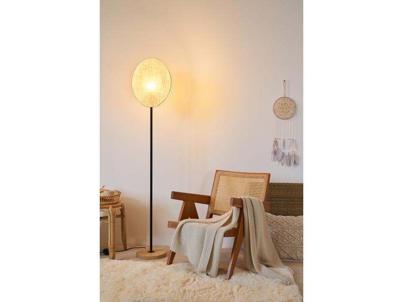 Pauleen Stehleuchte Boho Darling E27, max. 20W, Beige/Schwa Dekorative Stehlampe