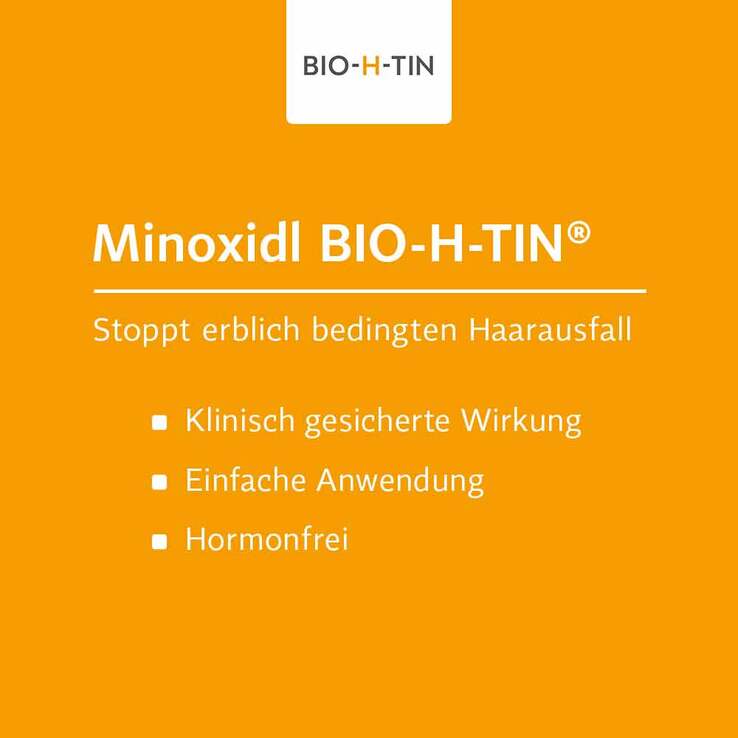 Minoxidil BIO-H-TIN-Pharma 50 mg/ml Spray für Männer, 3X60 ml